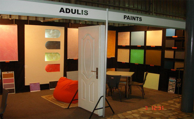 Adulis Exhibition Paint Display